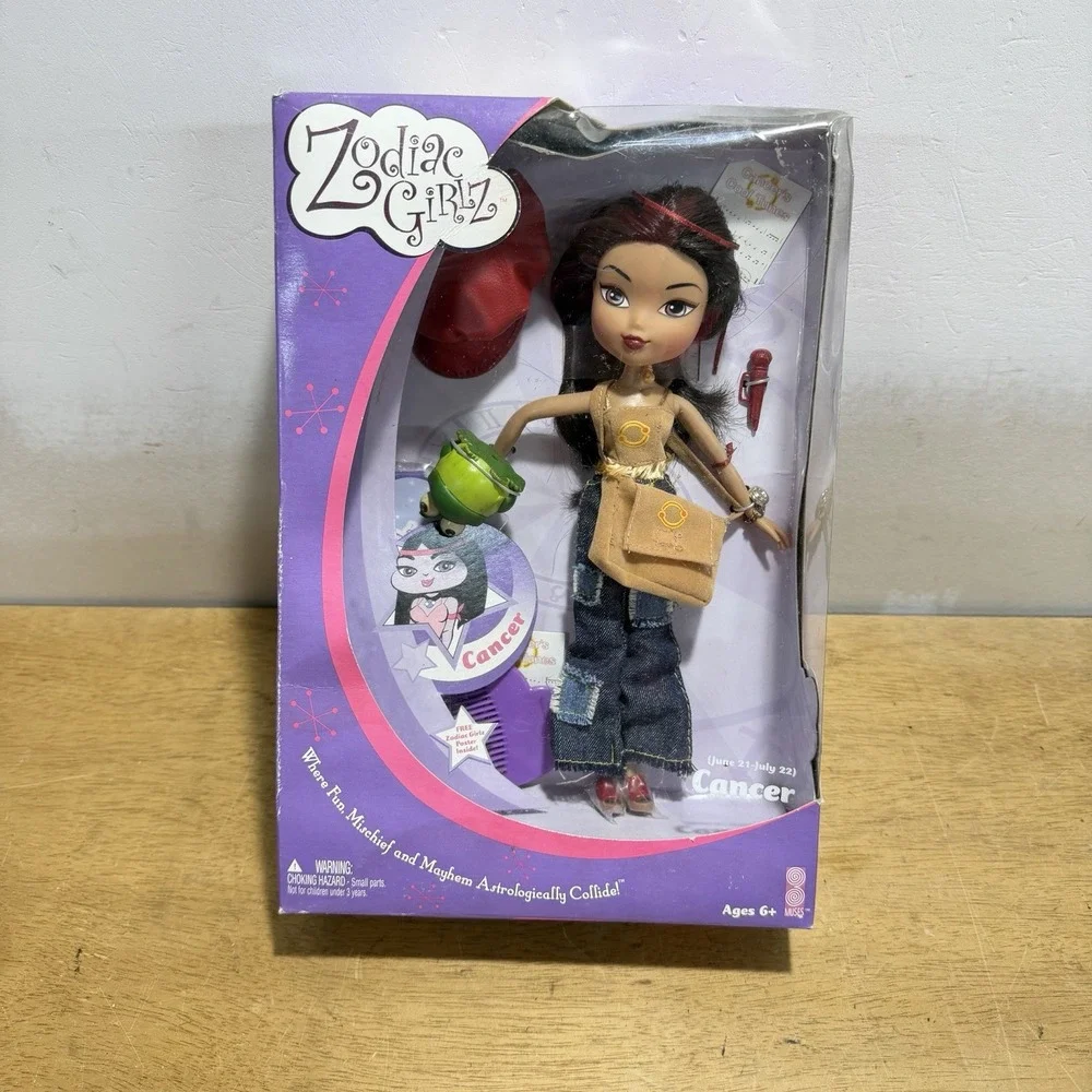 Zodiac Girlz Doll Cancer July 2003 3 Muses Vintage Y2K Fashion Doll 60004 NIB